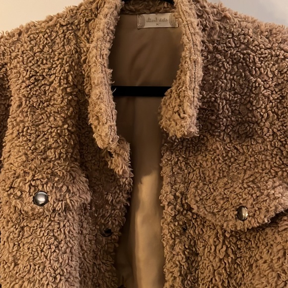 Altar’d State Teddy Bear Cropped Jacket - Picture 4 of 7